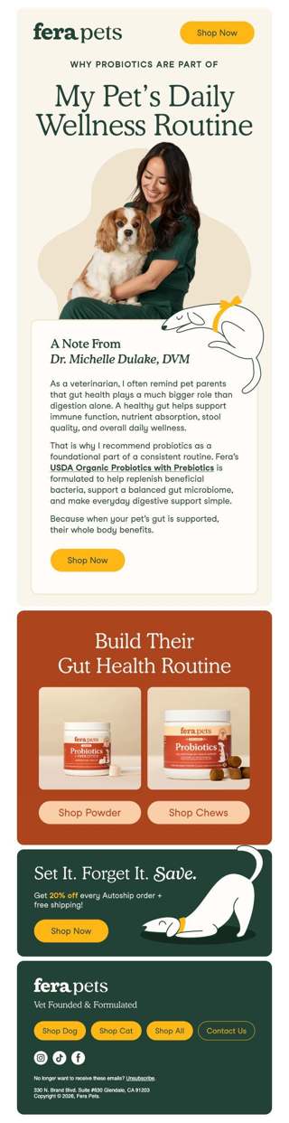 Why I Always Recommend Probiotics