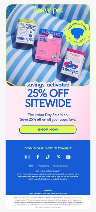 the labor day sale is still 🔛