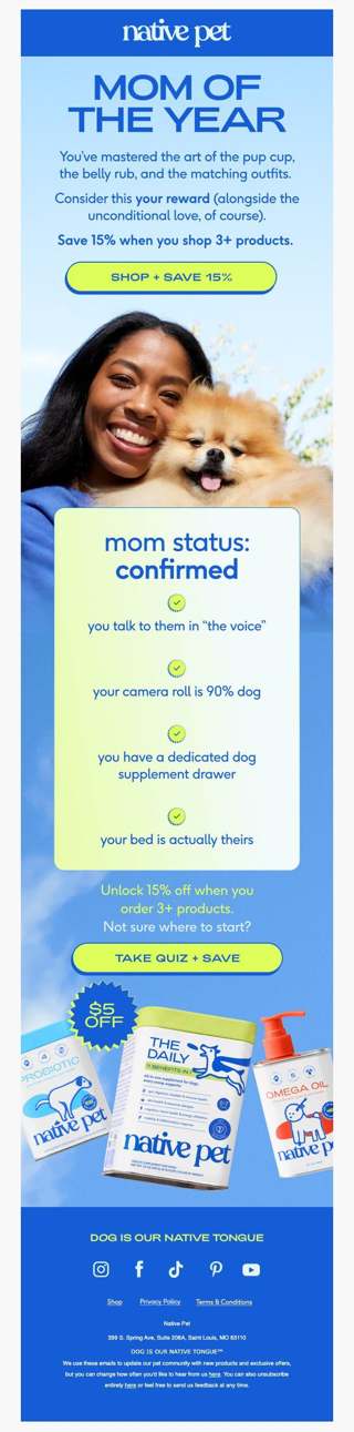 happy dog mom day 🐾💙