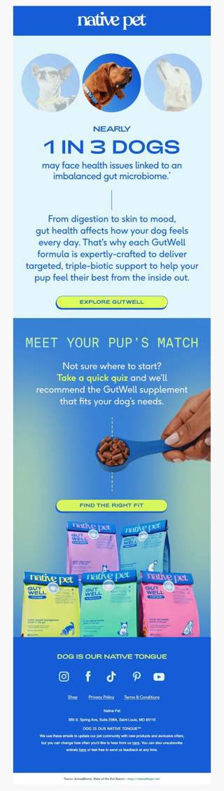 is it time for a gut check? 🐶