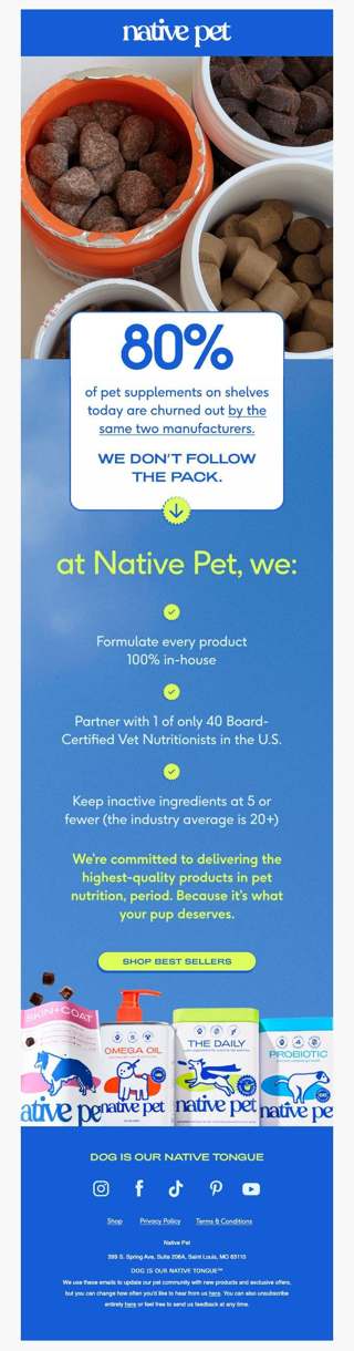 the truth about most pet supplements