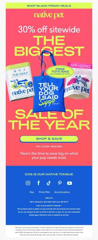 30% off sitewide—don't miss out!
