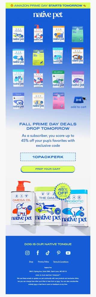 Amazon Fall Prime Day is coming…