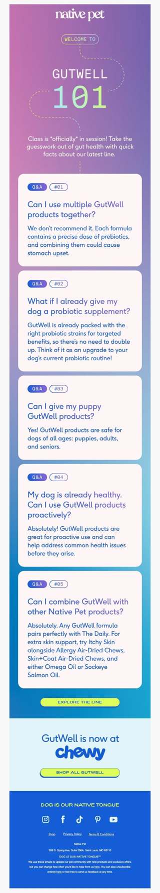 inside: your guide to GutWell