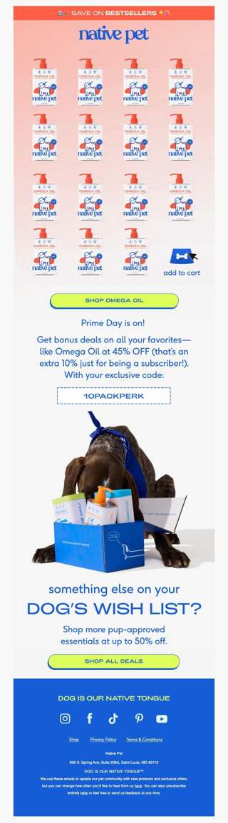 Amazon Prime Day savings are ✨officially✨here!