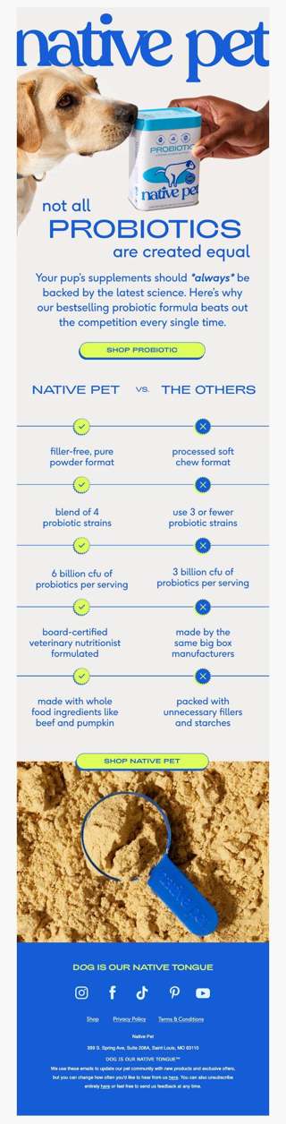 what makes our Probiotic better than the rest