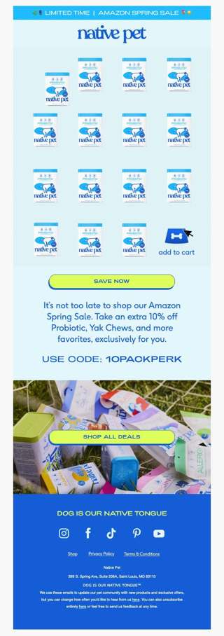 Amazon’s Spring Sale is in full bloom 🌷