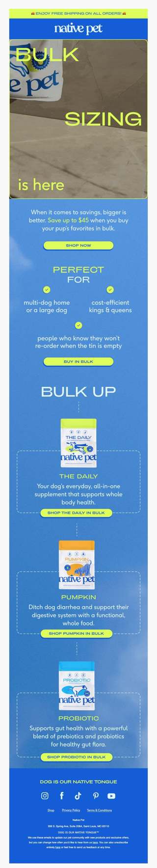 save up to $45 when you buy in bulk 🤑