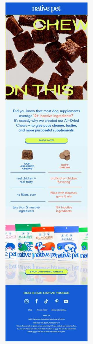 did you know THIS about dog supplements?