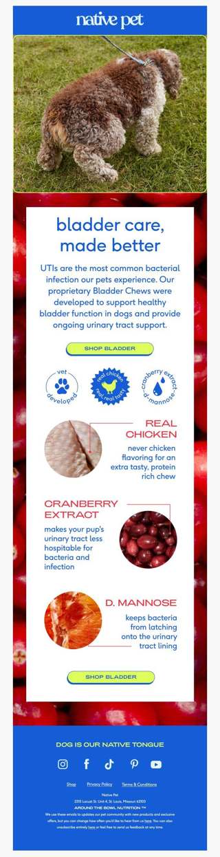 better bladder care for your bff ❤️