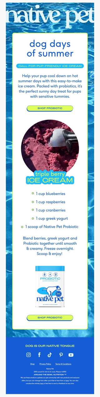 your pup’s perfect lil’ treat