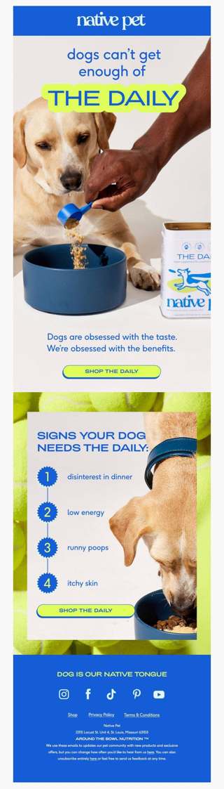 your pup needs The Daily