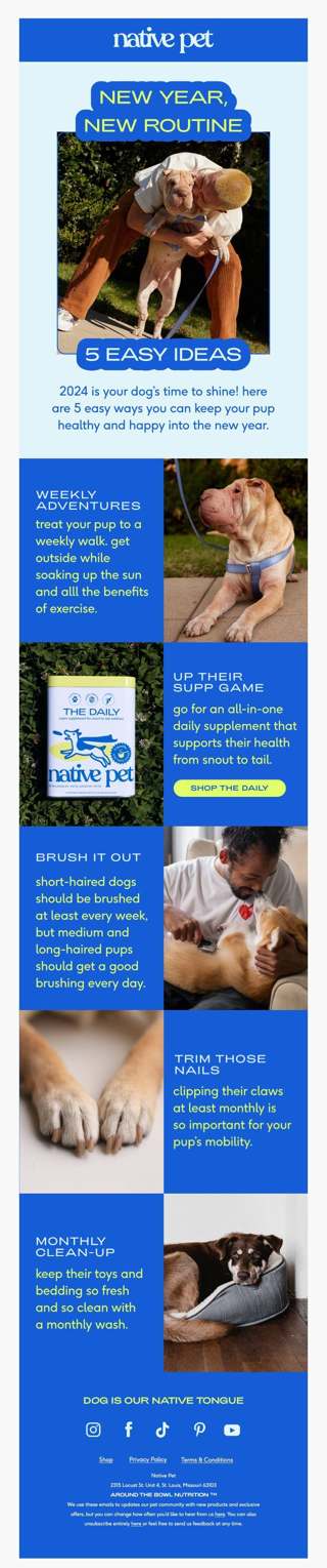 make 2024 your pup’s best. year. yet.