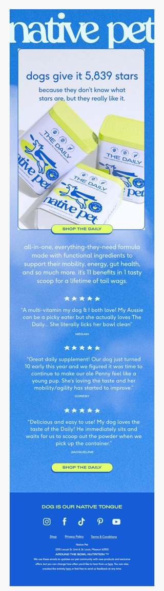 the reviews are in…