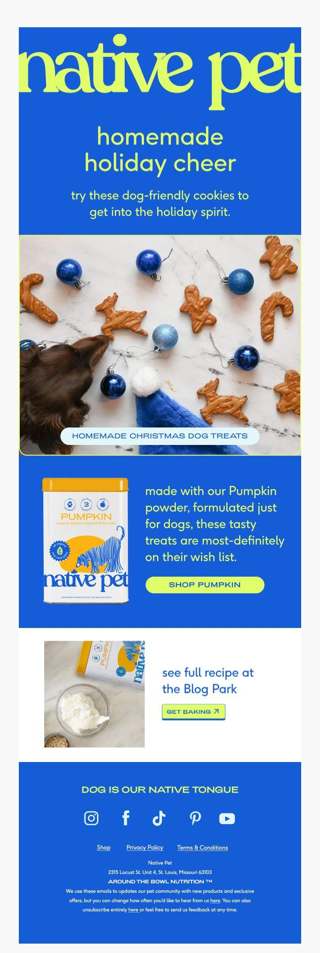 leave these cookies out for your pup...