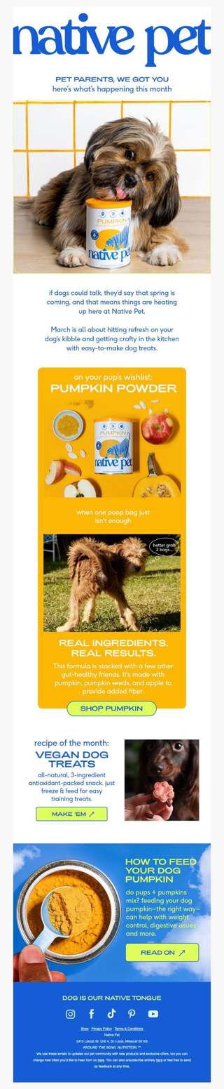 hit refresh on your dog’s diet