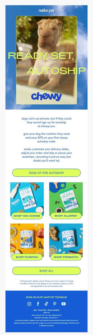 if dogs could use phones, they would sign up for autoship