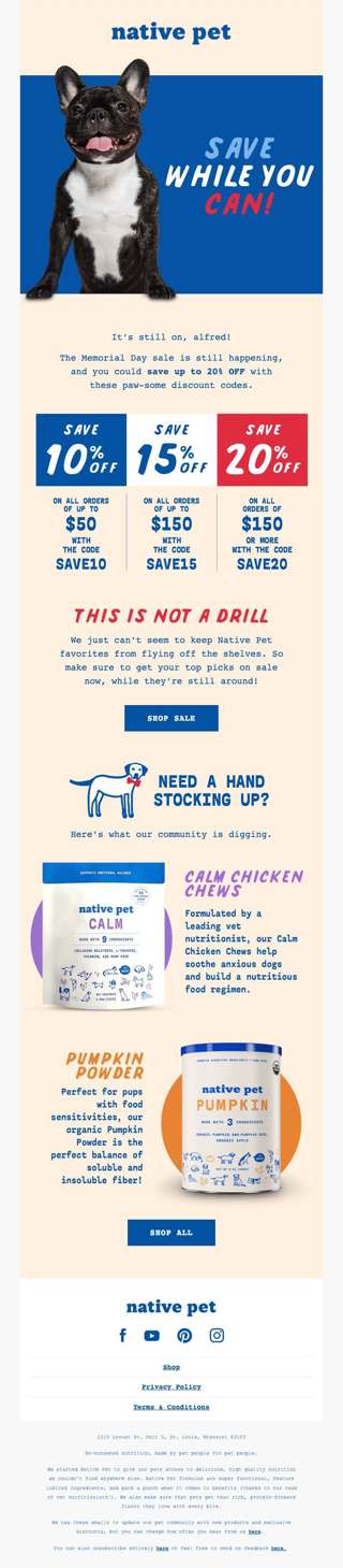 Paw-some Deals are Still Here! 🇺🇸