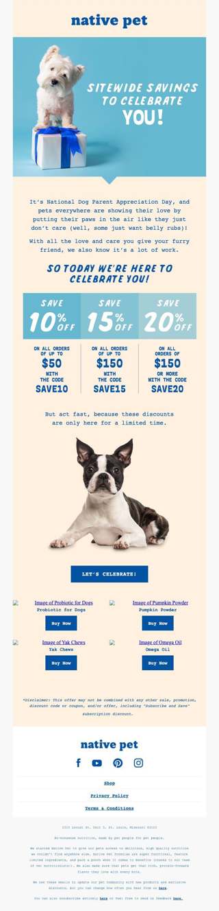 Time For Dog Parents To Save!