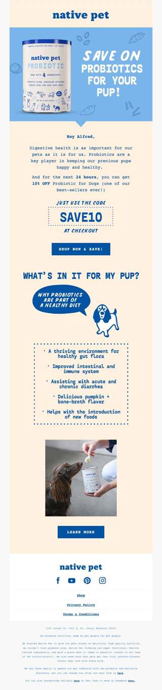 Check out our Probiotics Flash Sale alfred!