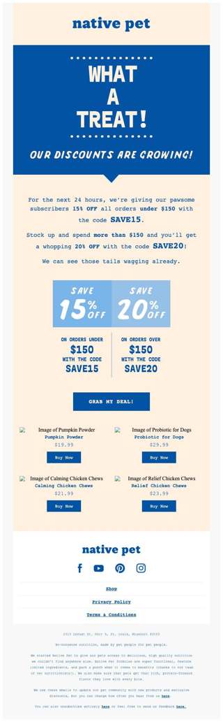 We’re supercharging your discount!