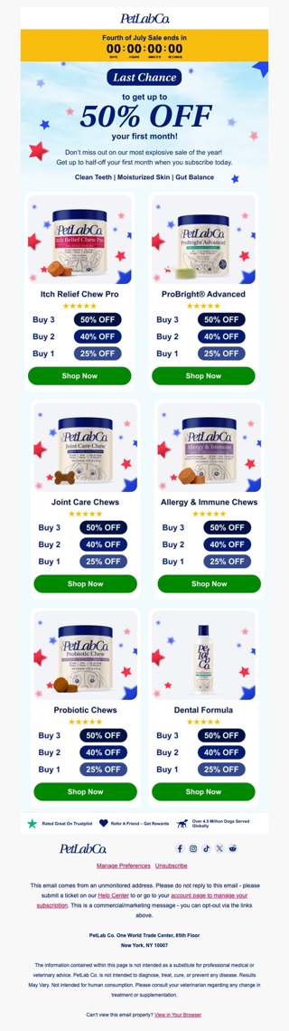 50% off ends in a few hours, don’t miss it.