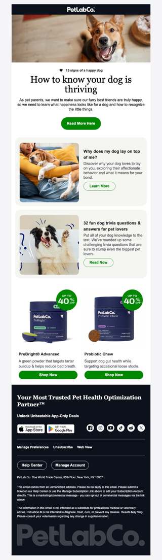15 signs of a happy dog 🐶