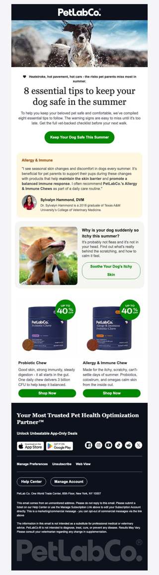 Is summer making your dog miserable?