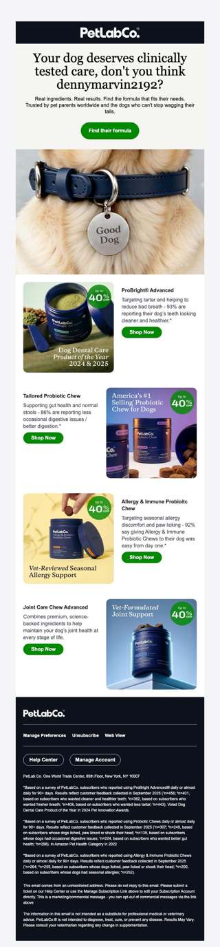Clinically tested. Vet-reviewed. Still waiting for you. 👀