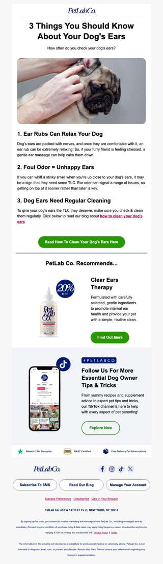 3 Facts About Your Dog's Ears... (And How To Clean Them!)