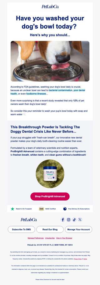The daily hack for a healthier dog!
