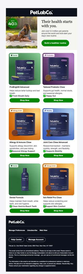 Their health starts with you 🐶