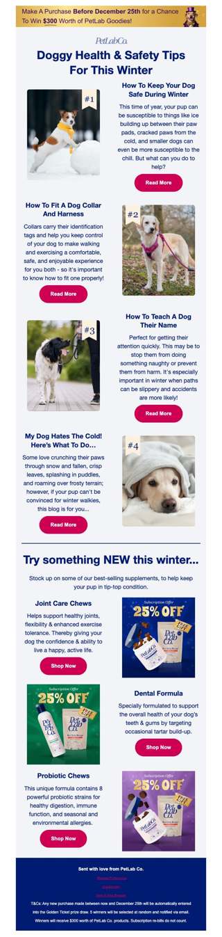 Winter health & safety top tips