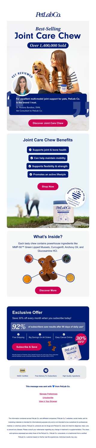 Unlock The Magic of Our Joint Care Chews!