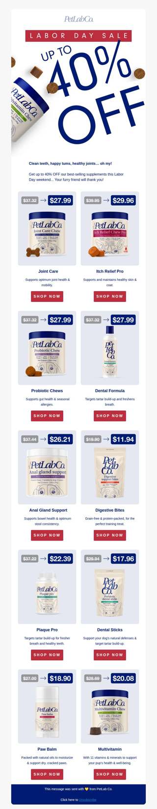 Labor Day Sale - Ending Soon!