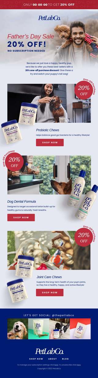 Only 12 hours left to save 20%, commitment-free