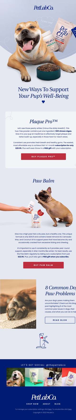 Have you seen our NEW Plaque Pro™ and Paw Balm?