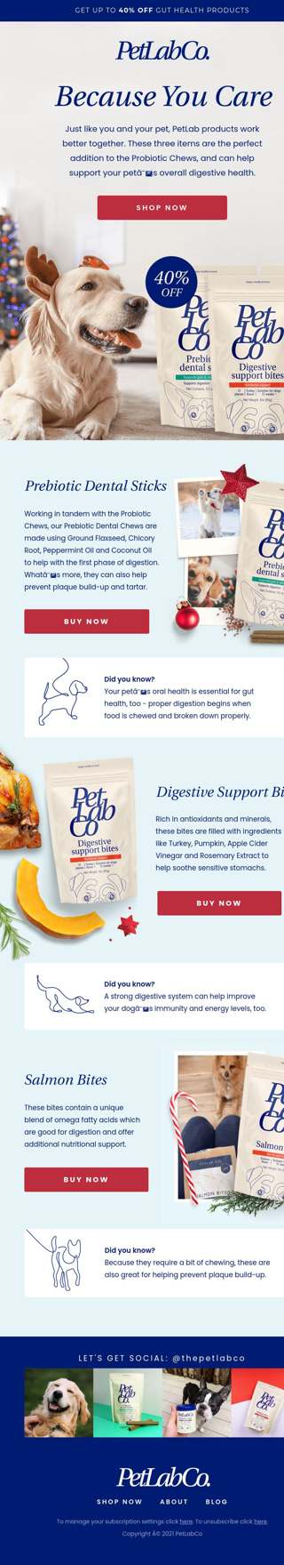 What’s missing from your pup’s care package?