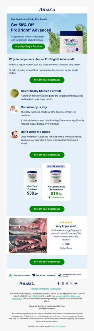 Summer Sale: 50% Off ProBright® Advanced