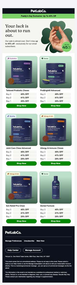 41. Don't miss up to 45% off💰