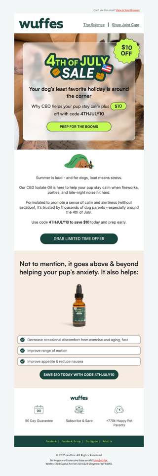 🎆 Save $10 on Stress Support Before the Fireworks Begin