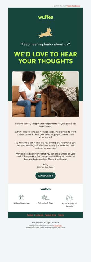 Keep hearing barks about us?