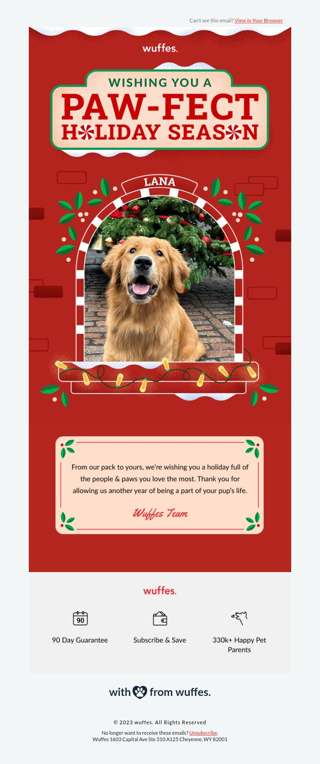 From our pack to yours!