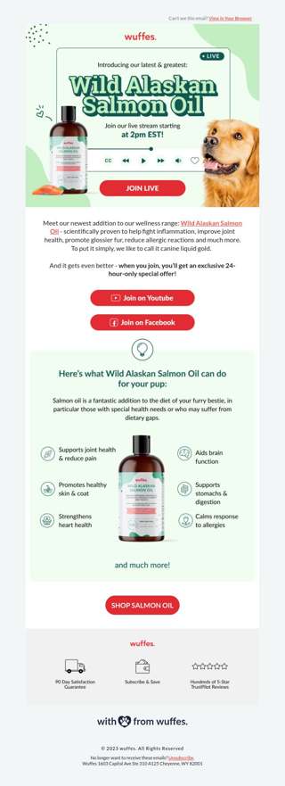 Join us live to meet our newest product!