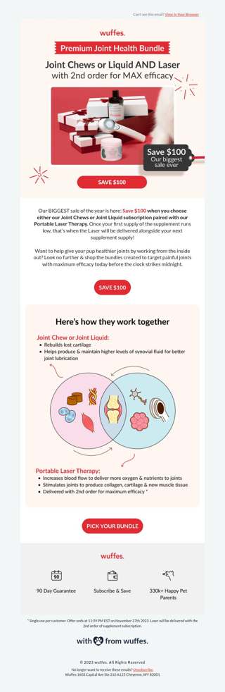 It’s simple: choose your perfect joint health bundle!