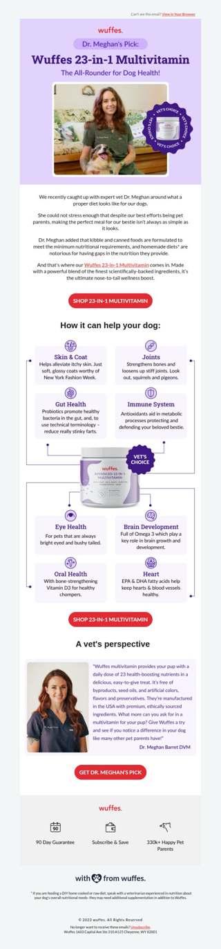 Dr. Meghan wanted to share this with you…