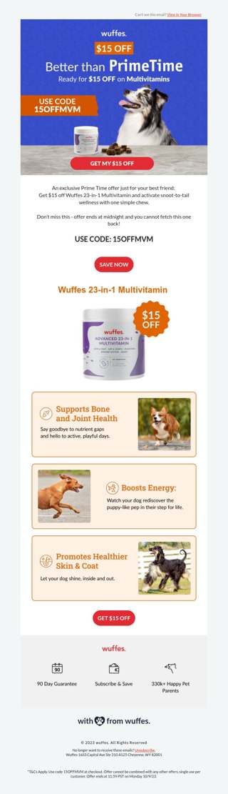 $15 off the ultimate wellness boost?!