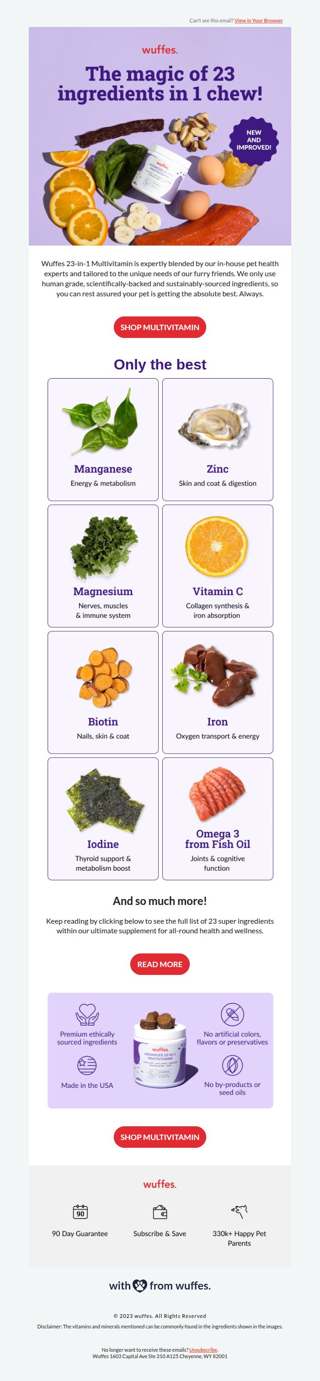"You really fit 23 ingredients in 1 chew?"