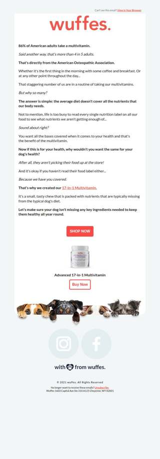 Do you take a multivitamin?