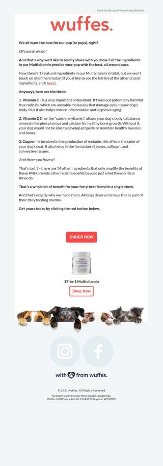 Your dog needs these 3 ingredients